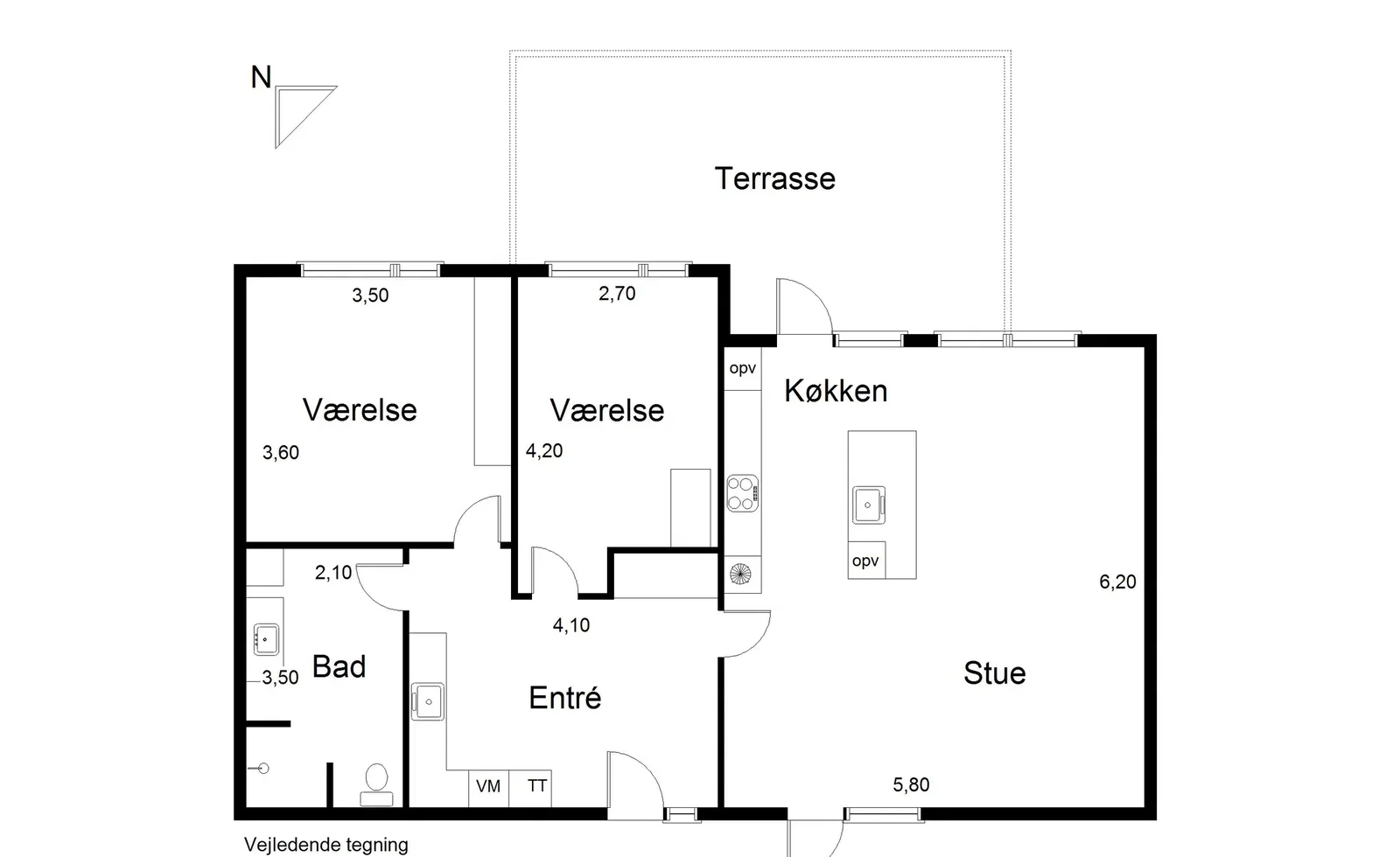 Visual presentation of the listing