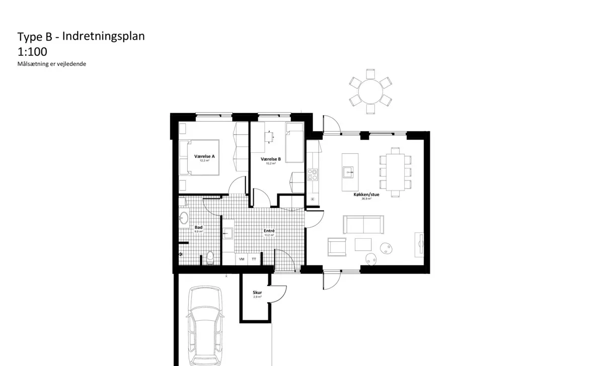 Visual presentation of the listing