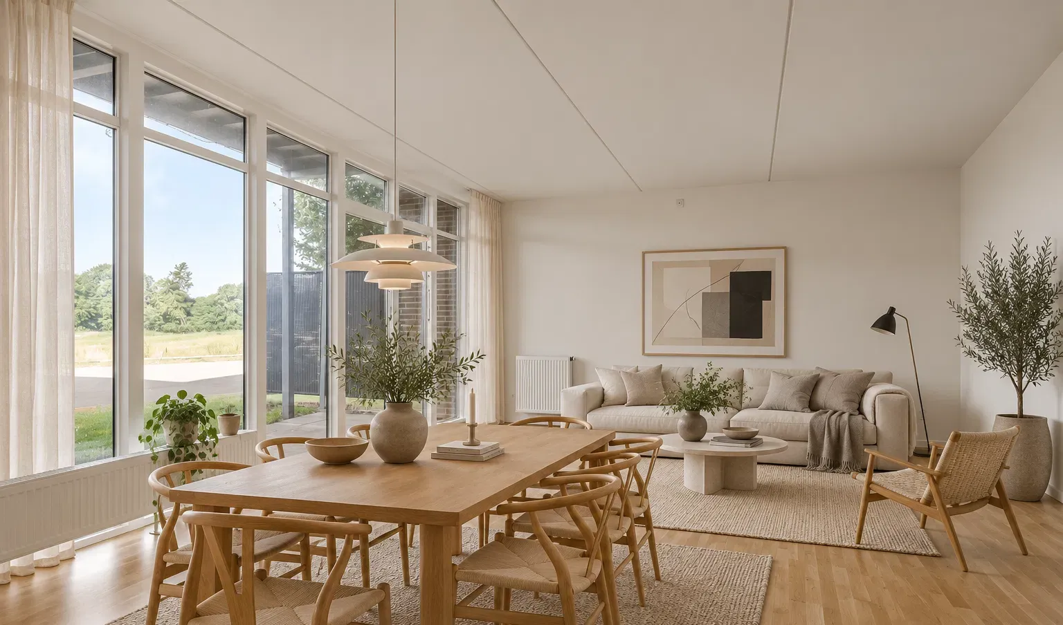 Visual presentation of the listing