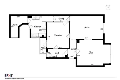 Visual presentation of the listing