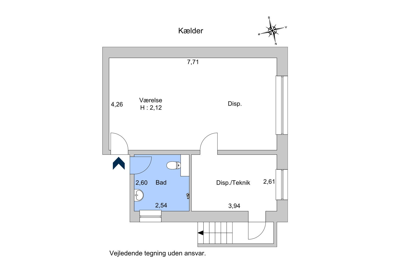 Visual presentation of the listing