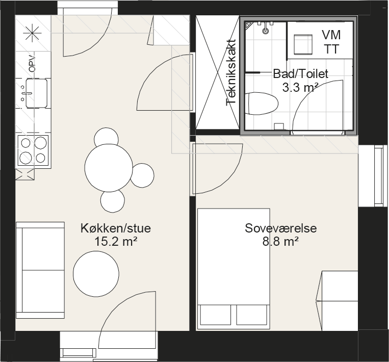 Visual presentation of the listing