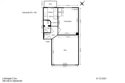 Visual presentation of the listing
