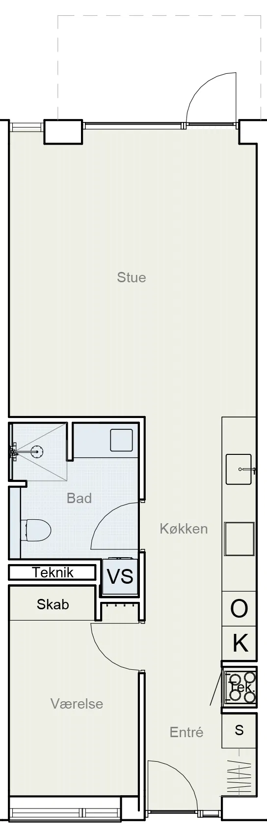 Visual presentation of the listing