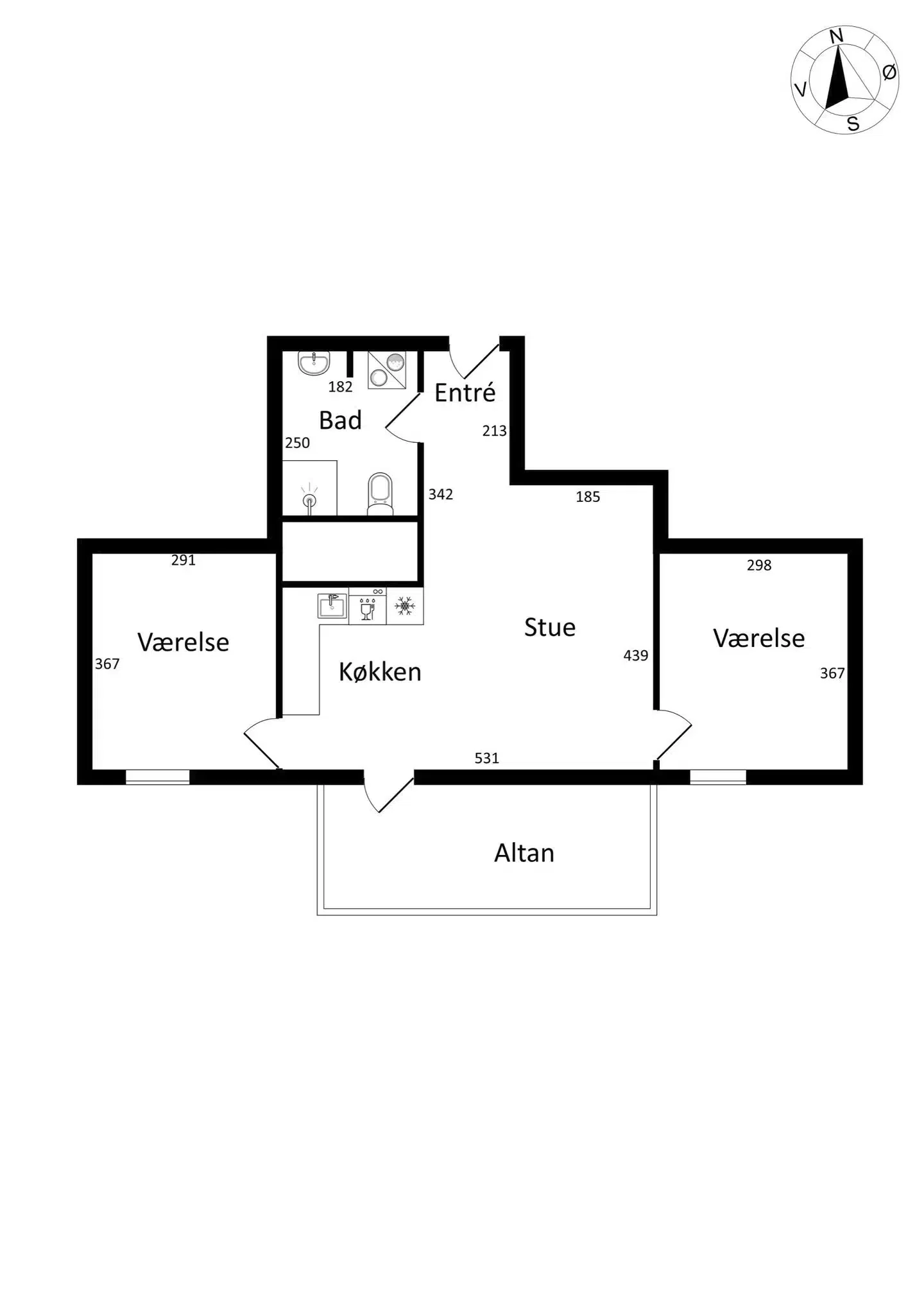 Visual presentation of the listing