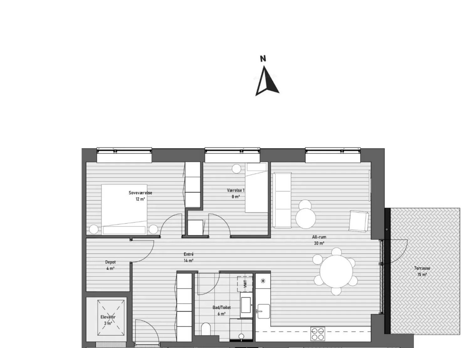 Visual presentation of the listing