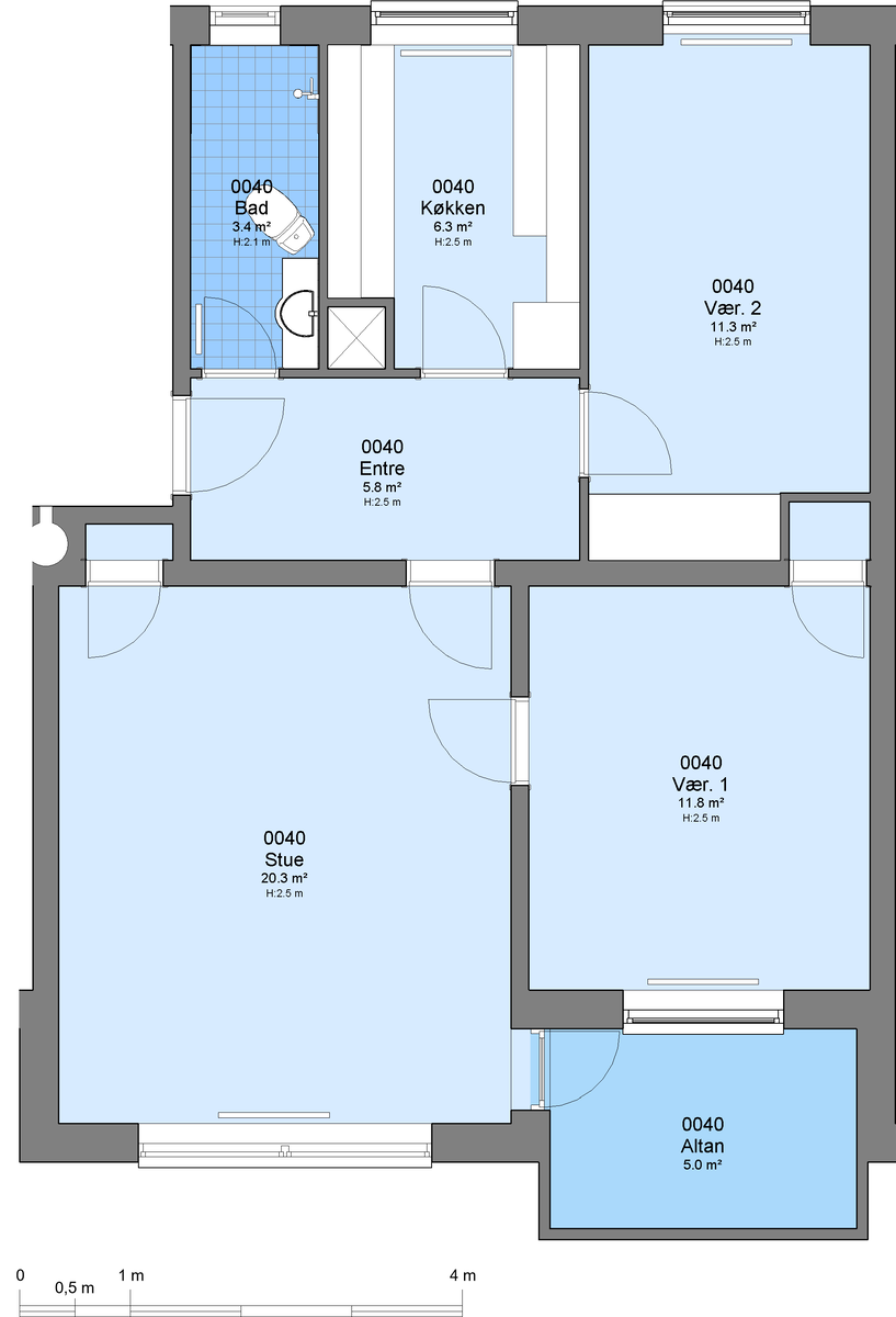 Visual presentation of the listing