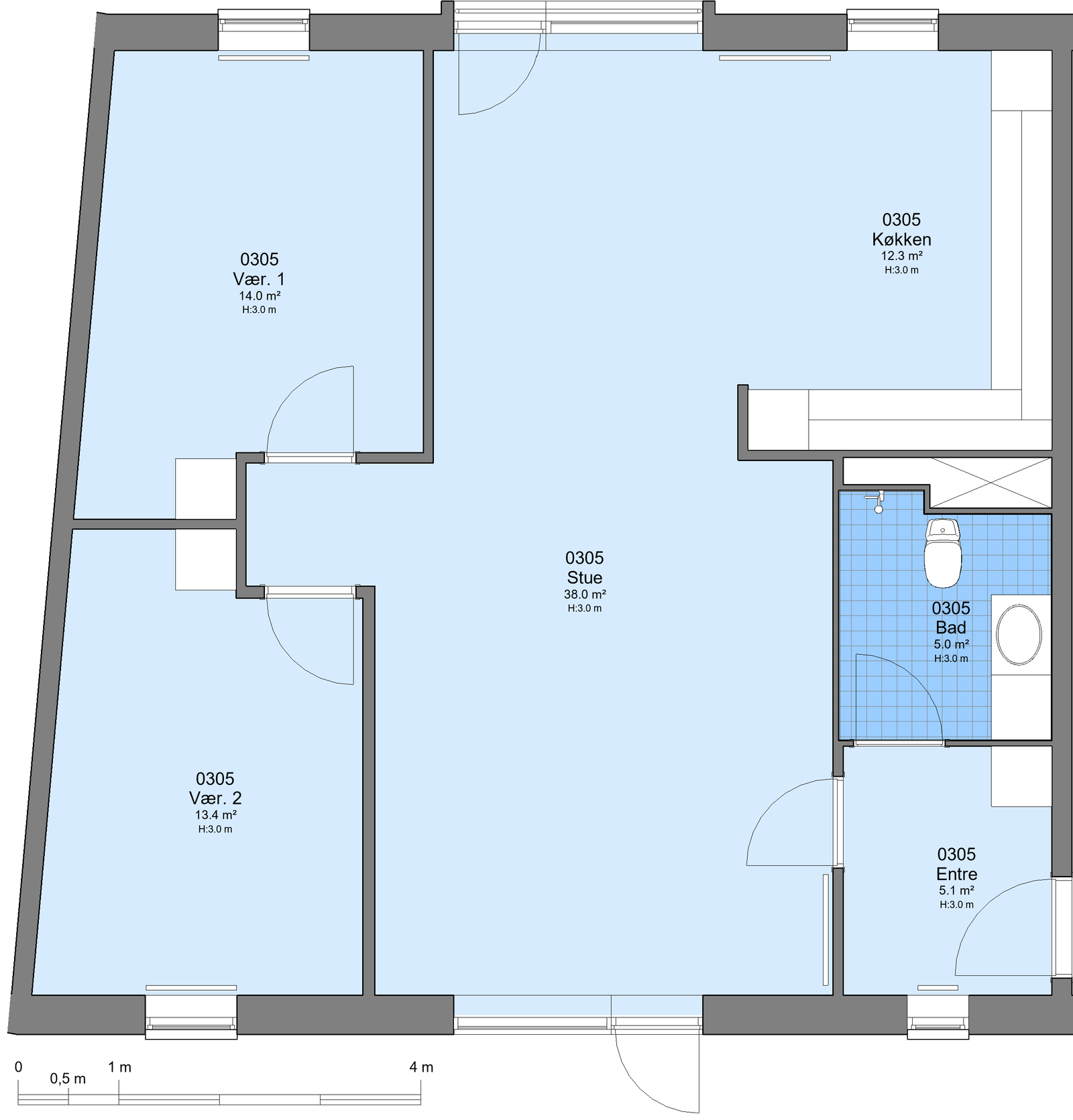 Visual presentation of the listing