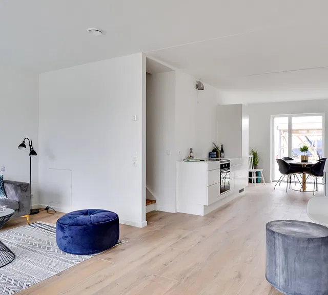 townhouse Arkitekttegnet rækkehus med fire værelser i Tune