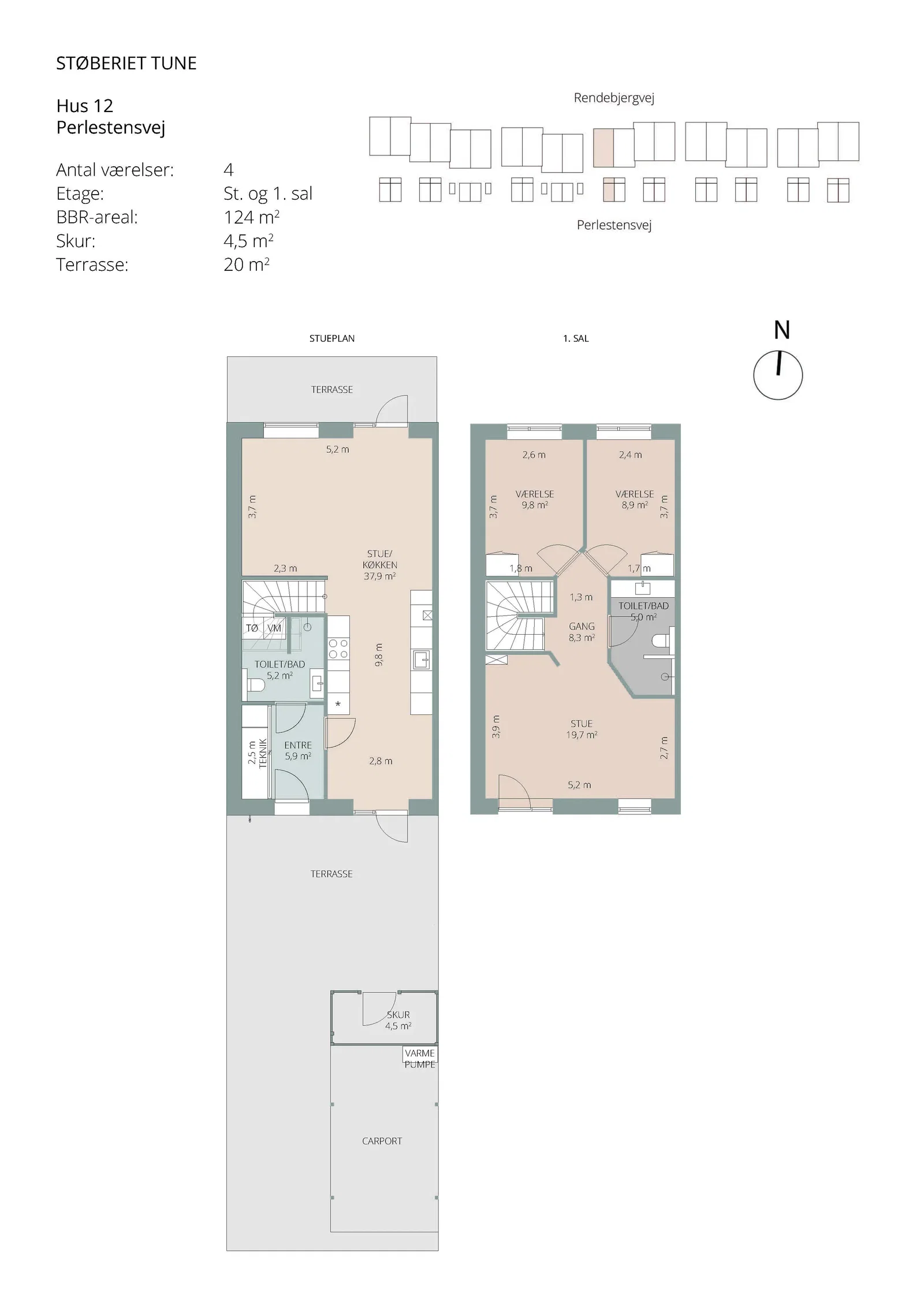 Visual presentation of the listing