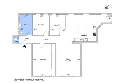 Visual presentation of the listing