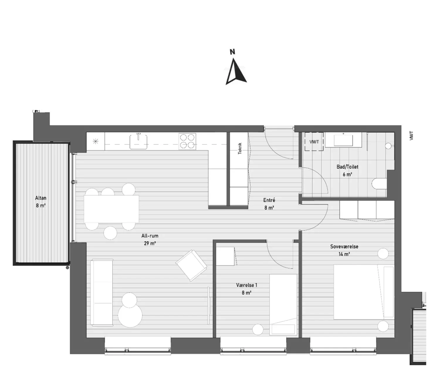 Visual presentation of the listing