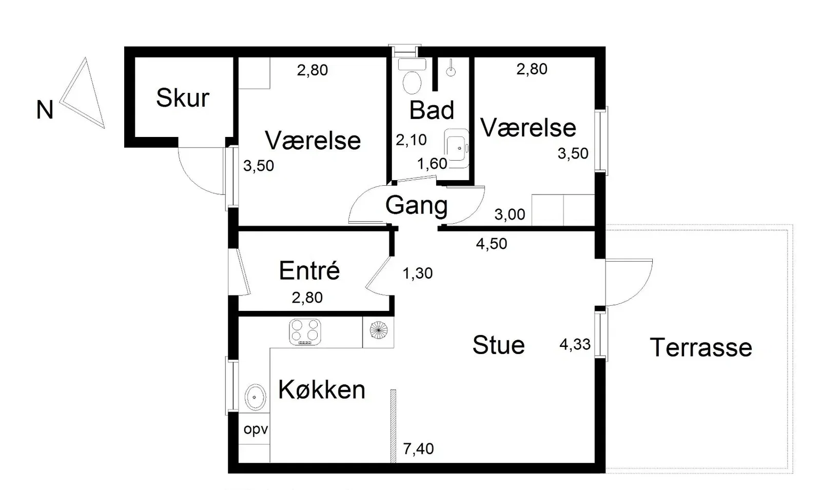 Visual presentation of the listing