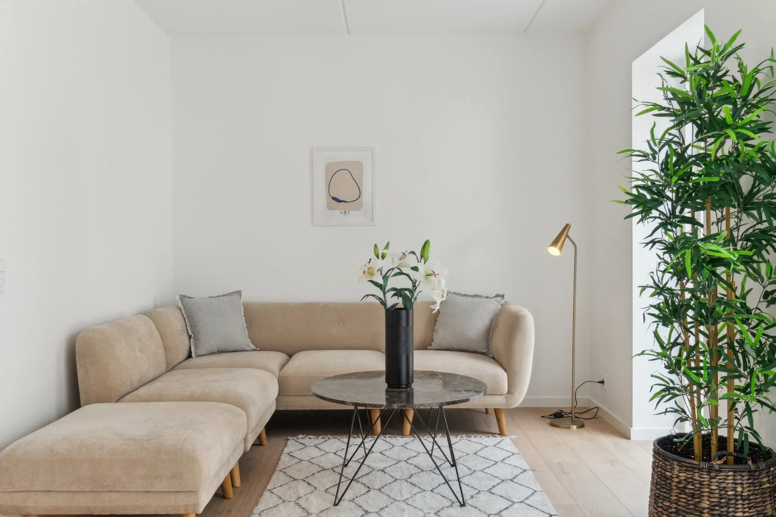 Visual presentation of the listing