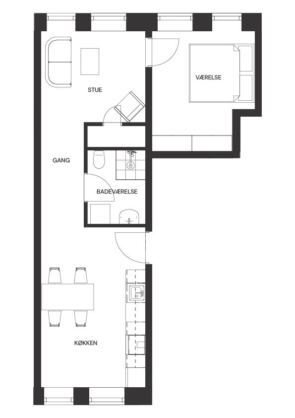 Visual presentation of the listing