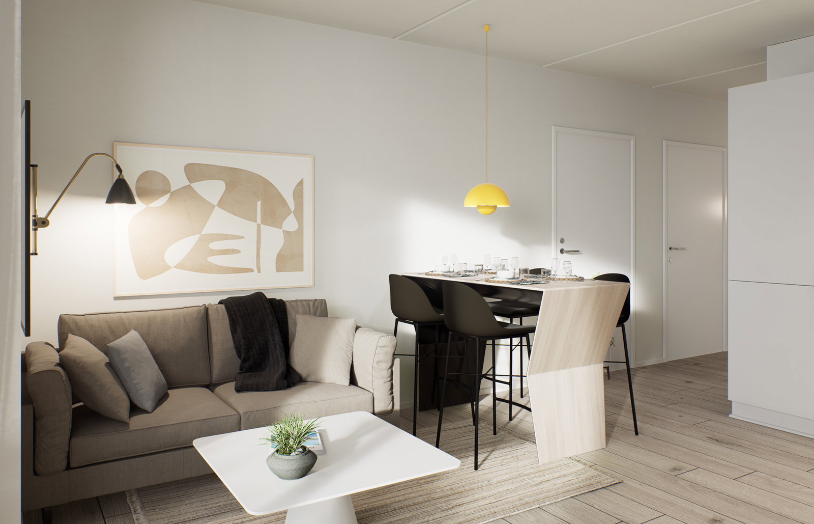 Visual presentation of the listing