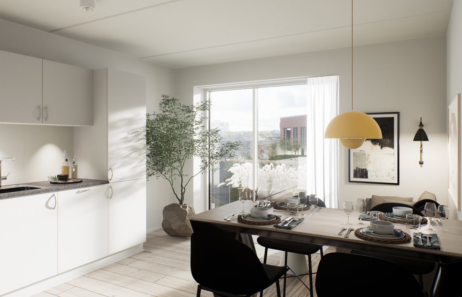 Visual presentation of the listing