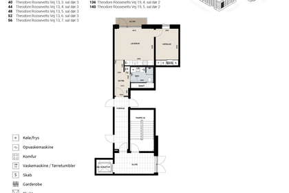 Visual presentation of the listing
