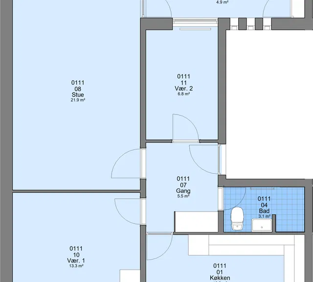 apartment Prisvenlig lejlighed