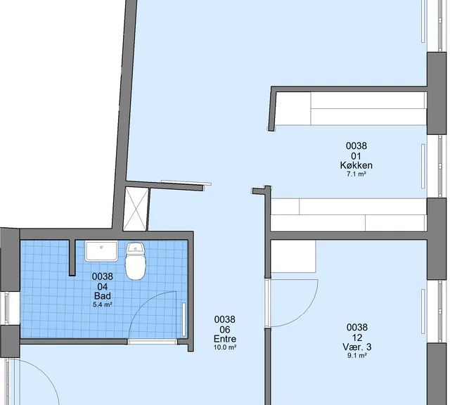 apartment Prisvenlig lejlighed