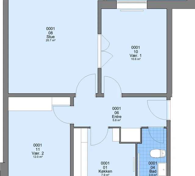 apartment Prisvenlig lejlighed