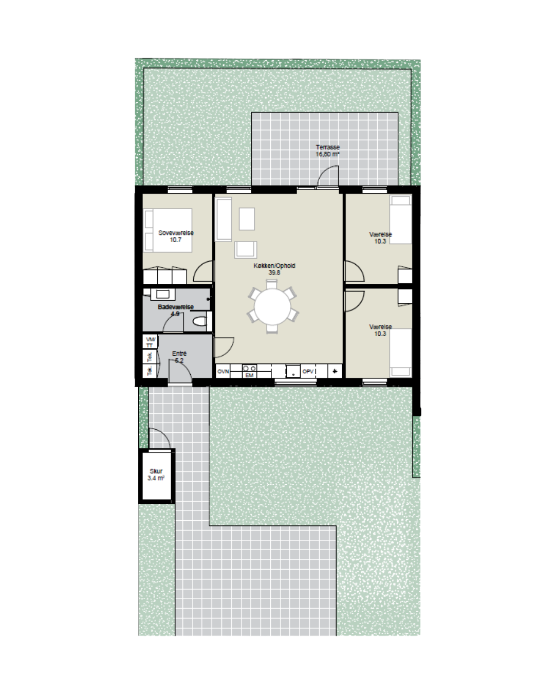 Visual presentation of the listing