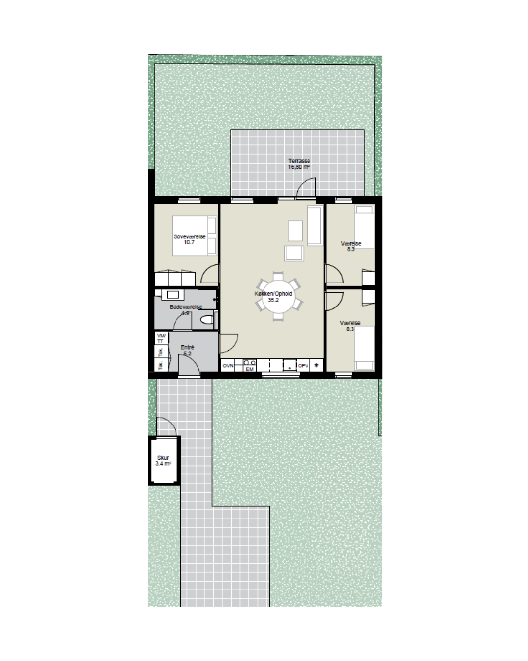 Visual presentation of the listing