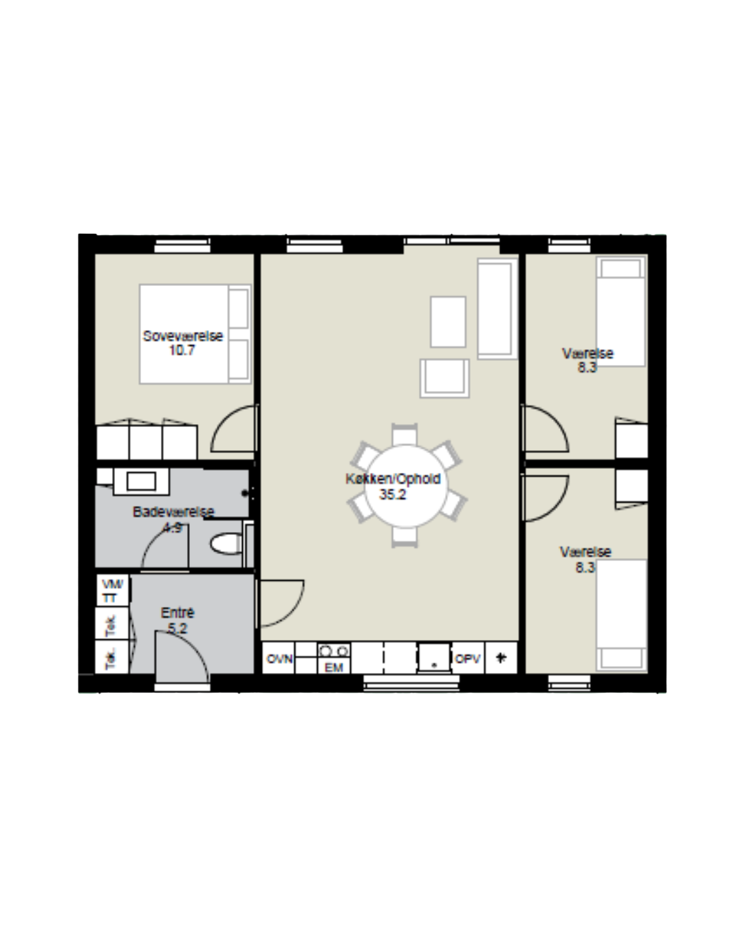 Visual presentation of the listing