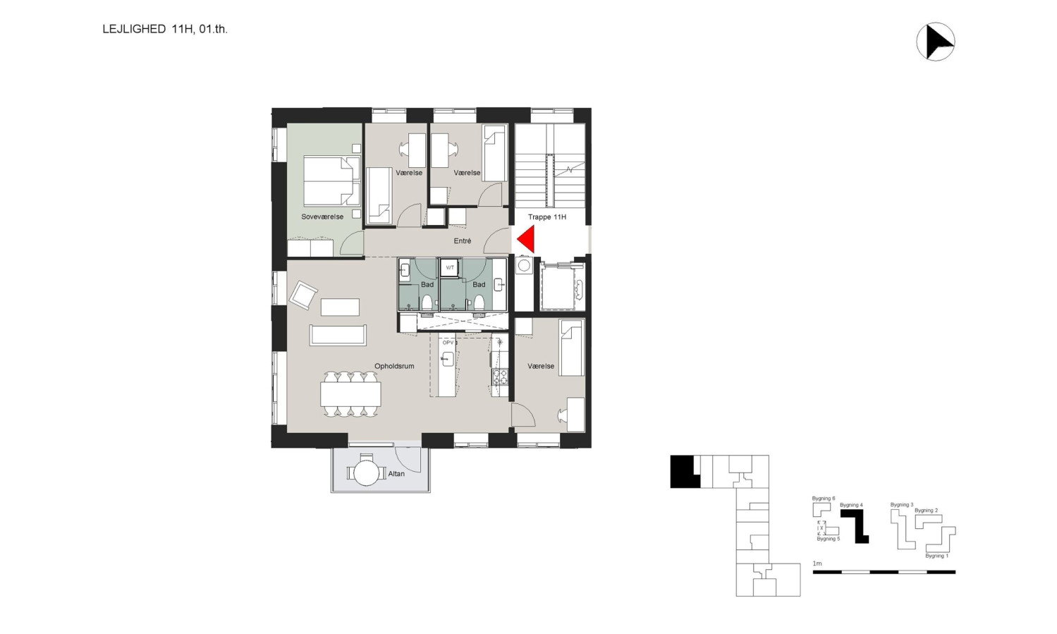 Visual presentation of the listing