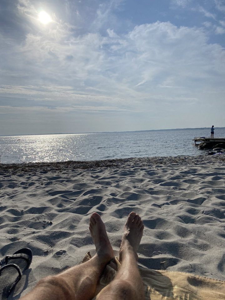 Lækkert hus med Vandudsigt og egen strandadgang og solnedgang - Bagerstræde, Hundested - 0
