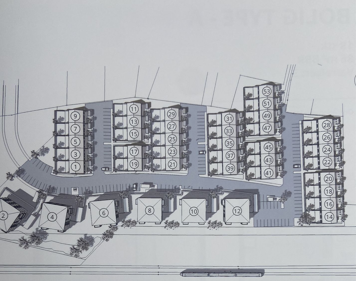 Visual presentation of the listing
