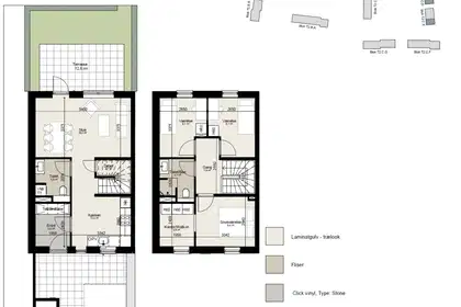 Visual presentation of the listing