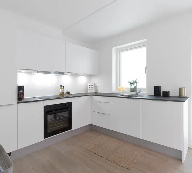 townhouse Lyst rækkehus med fire værelser nær havet