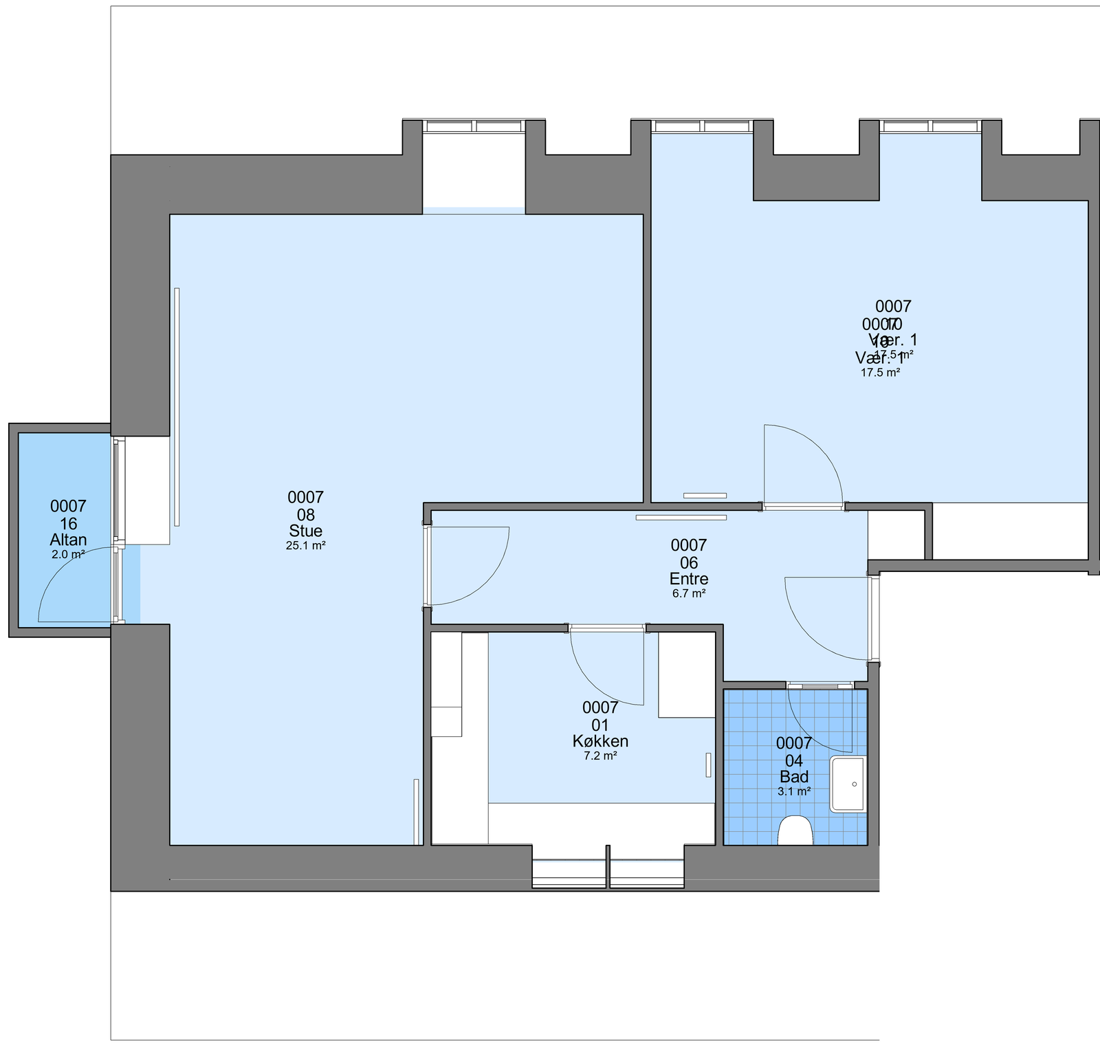 Visual presentation of the listing