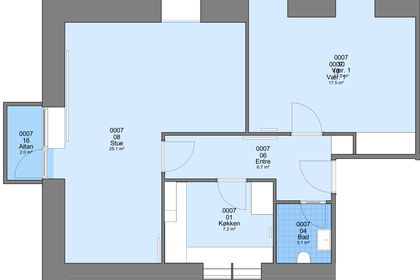 Visual presentation of the listing