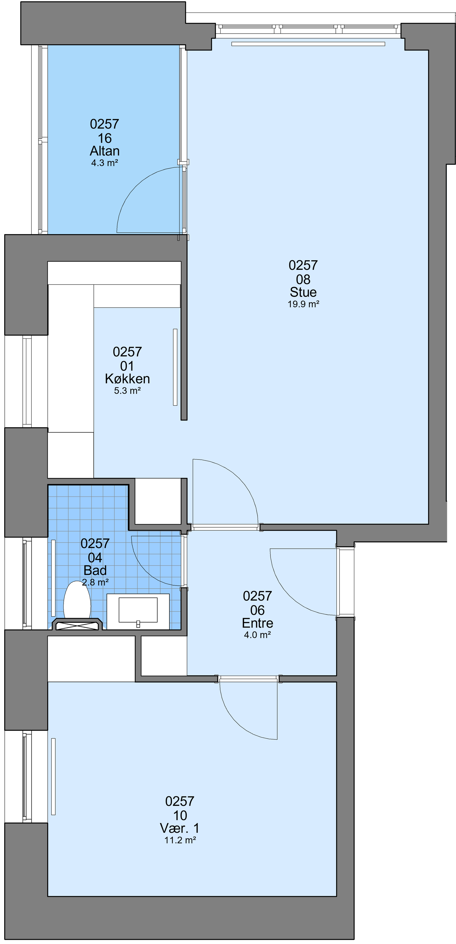 Visual presentation of the listing