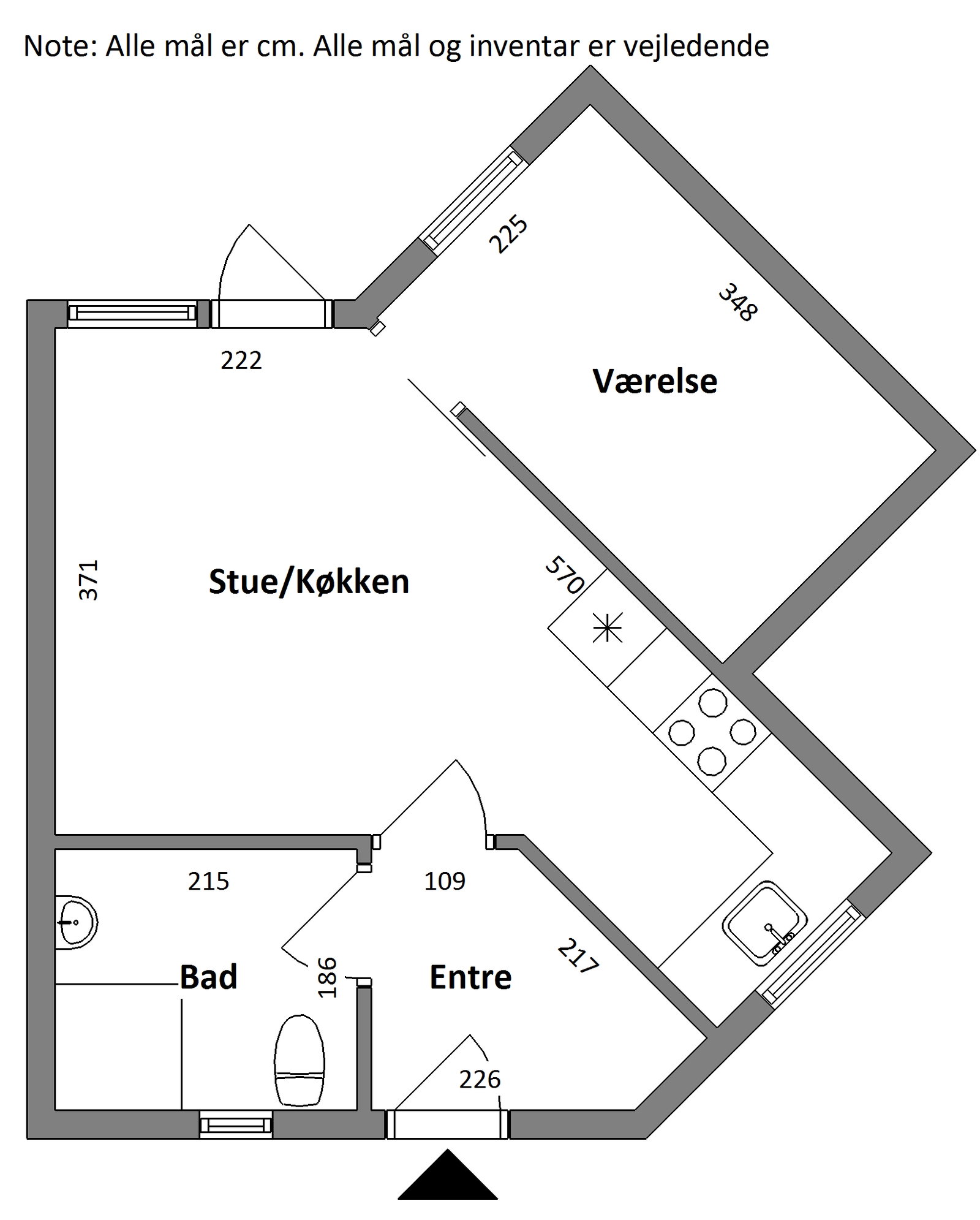 Visual presentation of the listing