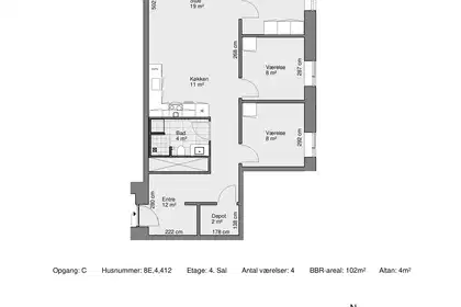 Visual presentation of the listing