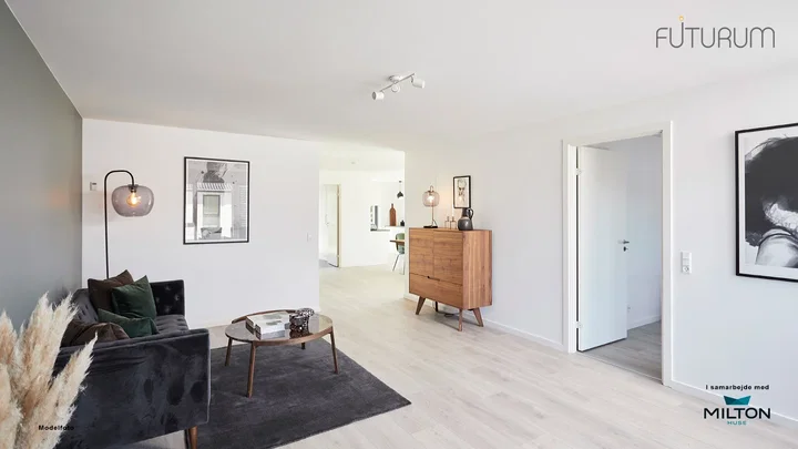 Lyst rækkehus med tre værelser i Aabenraa - Høgelshøj, Aabenraa - 0