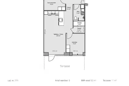 Visual presentation of the listing