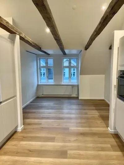Bright 3-room attic apartment with exposed beams and modern kitchen – 50 m² - Dalgasgade, Aalborg - 3