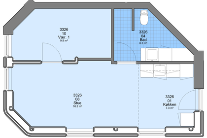 Visual presentation of the listing
