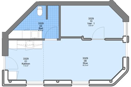Visual presentation of the listing