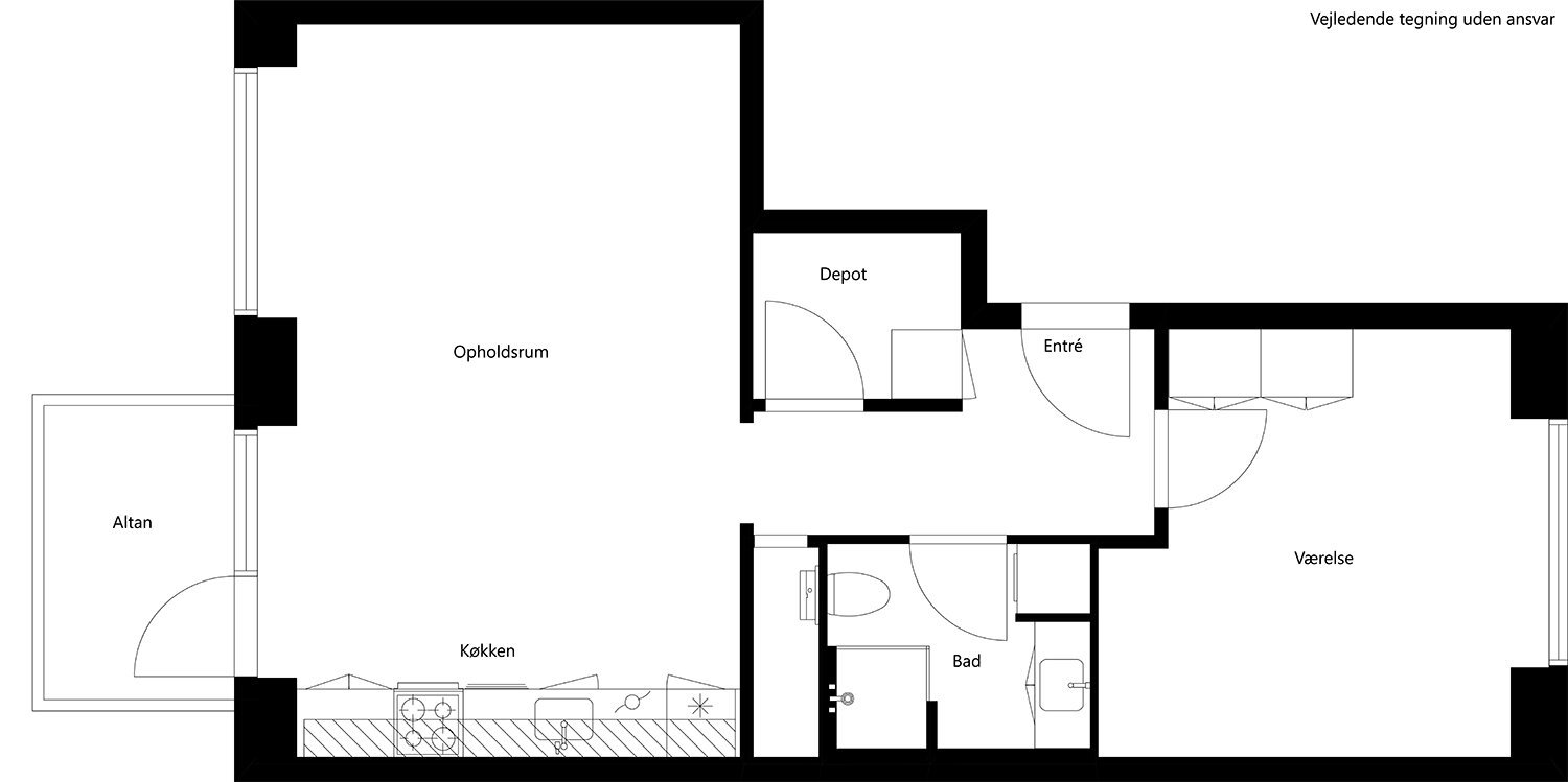 Visual presentation of the listing