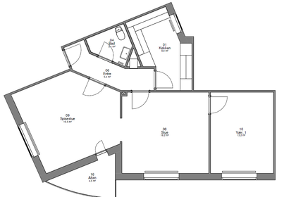 Visual presentation of the listing