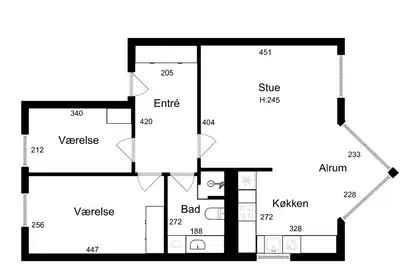 Visual presentation of the listing