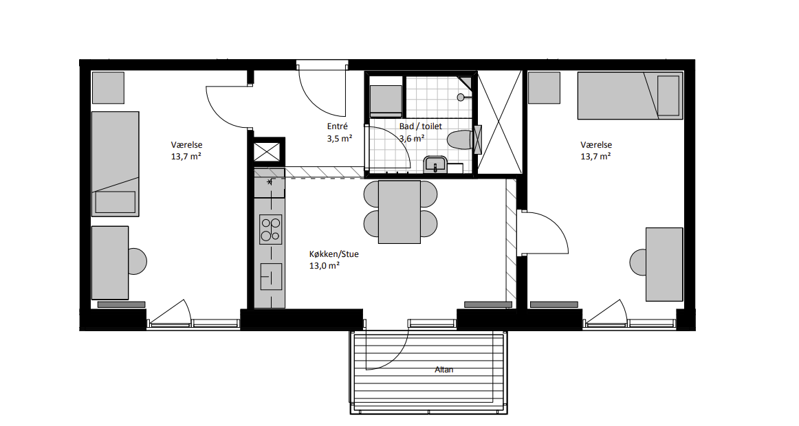 Visual presentation of the listing
