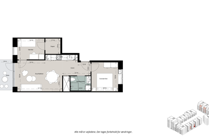 Visual presentation of the listing