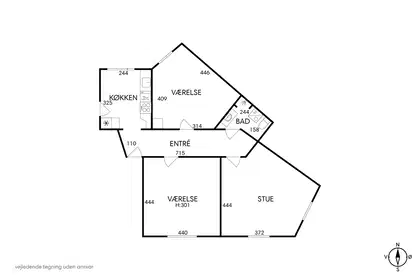 Visual presentation of the listing