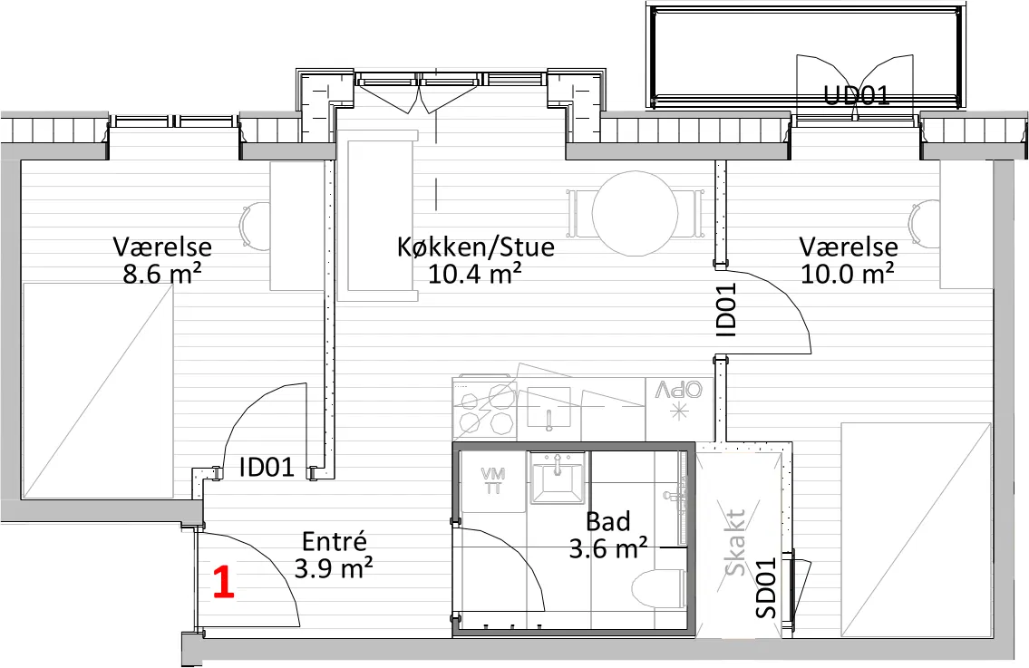 Visual presentation of the listing